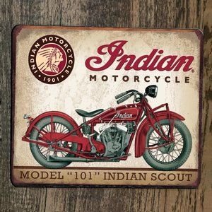 Mouse Pad Indian Motorcycle‎ Model 101 American Scout